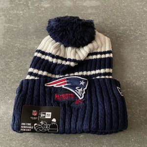 PRICE IS FIRM Brand new New England Patriots beanie